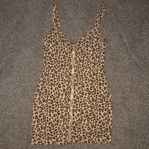Leopard print H&M dress